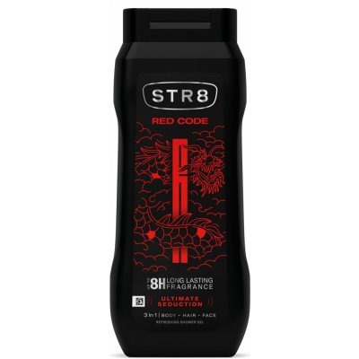 STR8 Red Code sprchový gel 400 ml – Zboží Dáma