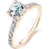 Prsteny Savicki zásnubní prsten Share Your Love růžové zlato diamanty SYL P2 D R
