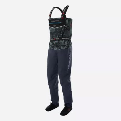 Finntrail Brodící kalhoty Waders Enduro Camo Grey – Zboží Dáma