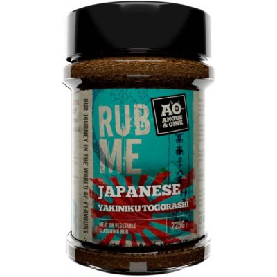 Angus & Oink BBQ koření japanese rub 200 g – Hledejceny.cz