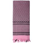 Šátek Rothco Shemagh růžovo černý – Hledejceny.cz