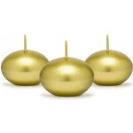 Paris Dekorace Plovoucí zlatá metalická 4 cm – Zboží Mobilmania