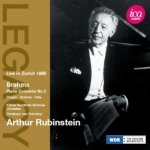 Johannes Brahms - Arthur Rubinstein - Live In Zürich 1966 CD – Hledejceny.cz