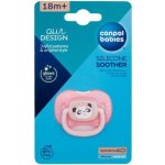 Canpol Babies symetrický silikon dudlík svítící Exotic Panda růžová – Zbozi.Blesk.cz