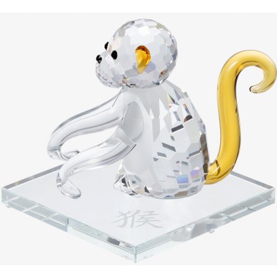 Skleněná figurka Opice, čínský zodiak z českého křišťálu Preciosa – Hledejceny.cz