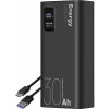 Powerbanka EnergyPulse 30000mAh black