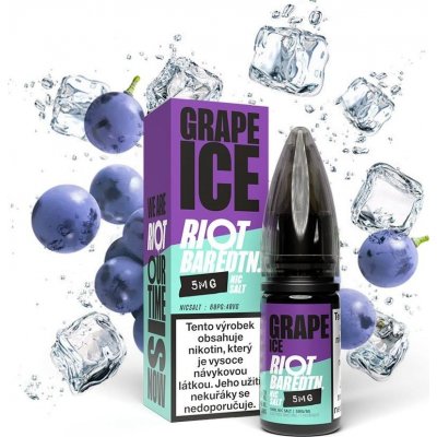 Riot Squad BAR EDTN Salt Grape Ice 10 ml 5 mg – Zboží Dáma Riot Squad BAR EDTN Salt Grape Ice 10 ml 5 mg – Zboží Dáma