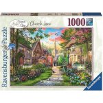 RAVENSBURGER Church Lane 1000 dílků – Zboží Dáma