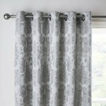Catherine Lansfield Damask Jacquard závěs šedá – Hledejceny.cz