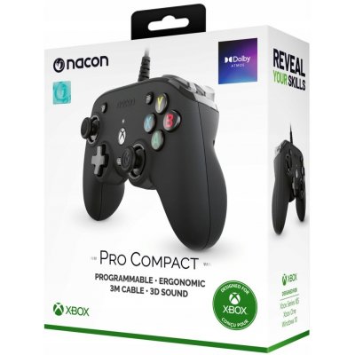 Nacon Pro Compact Controller XBXPROCOMPACTWHBLACK – Zboží Živě