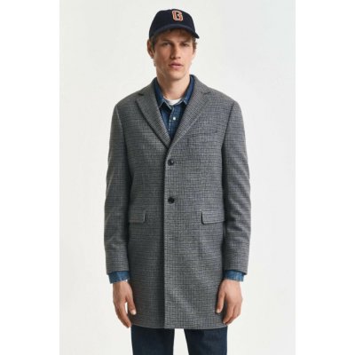 Gant Classic Two-tone Wool Coat Black – Zbozi.Blesk.cz
