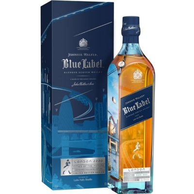 Johnnie Walker Blue Label City Of The Future London 40% 0,7 l (holá láhev) – Hledejceny.cz