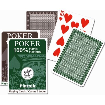 Piatnik 100% Plastic poker