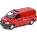 Welly Volkswagen Transporter T6 VAN Feuerwehr Červená 1:34