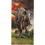 Jerry Fabrics Osuška Jurský svět Volcano 70 x 140 cm – Zboží Dáma