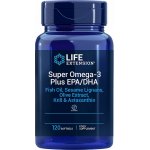 Life Extension Super Omega-3 Plus EPA/DHA with Sesame Lignans Olive Extract Krill & Astaxanthin 120 gelové tablety – Hledejceny.cz