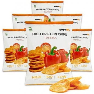 Bodyattack Supplify High Protein Chips Paprika 50 g – Hledejceny.cz