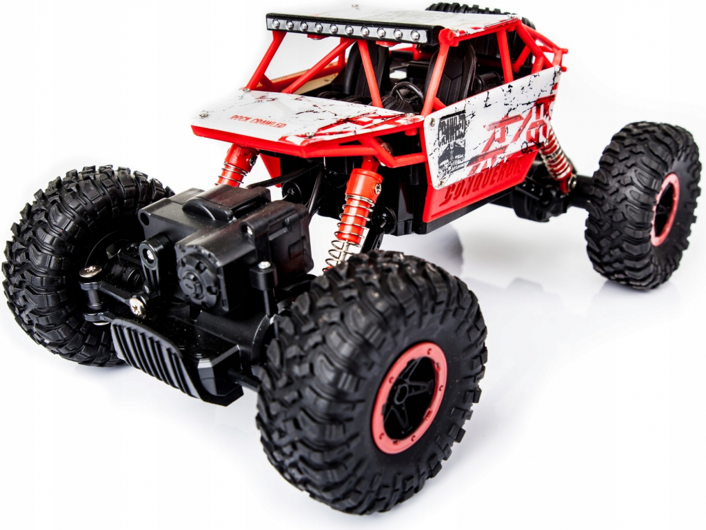 IQ models CONQUEROR 4x4 2,4Ghz červená RTR 1:18