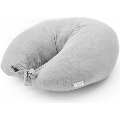 ALBERO MIO Kojící polštář Cotton Color Šedá – Zboží Dáma