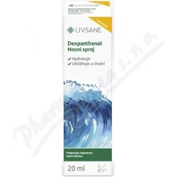 Livsane Nosní sprej Dexpanthenol Izotonický 20 ml