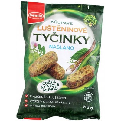 SEMIX Křupavé luštěninové tyčinky naslano 55 g – Zboží Dáma SEMIX Křupavé luštěninové tyčinky naslano 55 g – Zboží Dáma