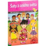 Šaty z celého světa divy světa kniha samolepek – Zboží Dáma