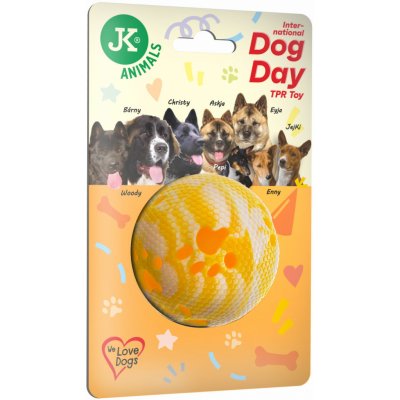 JK ANIMALS míč Dog Day 7,5 cm – Zboží Dáma