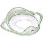 Maltex Redukce na WC s úchyty měkká Lama Minimal sage green – Zboží Mobilmania