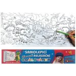 Velkoformátové omalovánky samolepící v roli kluci 30 x 400 cm B8712-08 inFO Creative -ostatní výrobce – Zbozi.Blesk.cz