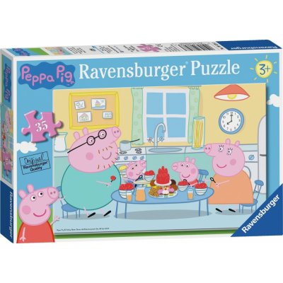 Ravensburger Peppa Pig Family Time 086283 35 dílků – Zboží Mobilmania