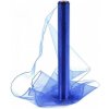 Prýmka, stuha, mašle, lemovka Paper Design Organza 40cm/9m obšitá - královská modrá - 242083