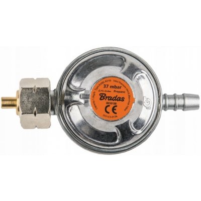 BRADAS Regulátor tlaku plynu 50mbar, 1,5kg/h RG A310-002, se závitem BR-RG A310-002 – Zboží Dáma