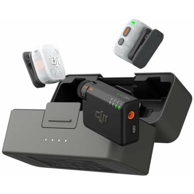 DJI Mic Mini 2S 2 TX + 1 RX + Charging Case CP.RN.00000538.02 – Zboží Živě