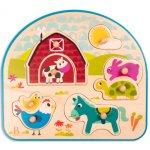 B-Toys Puzzle s úchyty Farma – Hledejceny.cz
