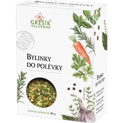 Valdemar Grešík Natura Bylinky do polévky 40 g – Hledejceny.cz