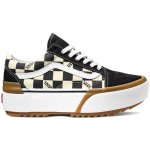 Vans Old Skool Stacked checkerboard multi/true white – Hledejceny.cz