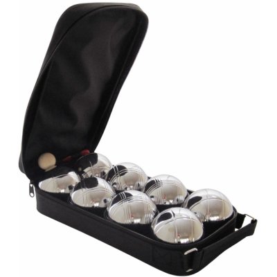 Master Pétanque sada 8 chromovaných koulí obal nylon 73mm 720 Z – Zboží Dáma