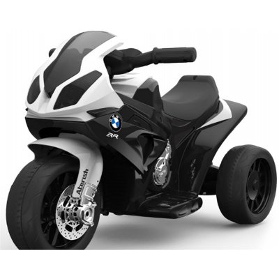 Beneo Elektrická tříkolka BMW S 1000 RR, Licencované, 6 V, koženkové sedadlo, 1 motor, černé