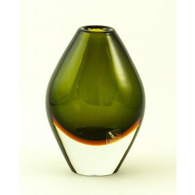 Skleněná váza Oliva Verde 17 cm – Hledejceny.cz