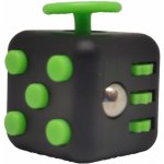 Fidget Cube antistresová kostka Černo-zelená – Zboží Dáma