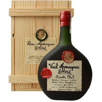 Armagnac-Delord Millésimés 1949 40% 0,7 l (kazeta) – Zboží Mobilmania