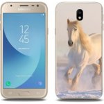 Pouzdro mmCase Gelové Samsung Galaxy J3 (2017) - kůň ve sněhu – Sleviste.cz