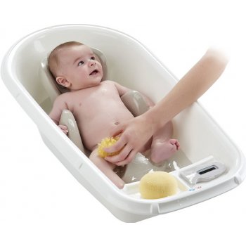 Thermobaby lehátko do vany Babycoon modrá