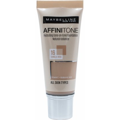 Maybelline Affinitone Mineral Tekutý make-up 16 Vanilla Rose 30 ml – Zboží Dáma