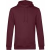 Pánská mikina B&C Inspire Hooded 01.U33B Burgundy