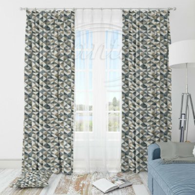 Látka 55571/1019 na závěsy, polštářky - 50 x 50 cm, poslední 1 kus – Hledejceny.cz