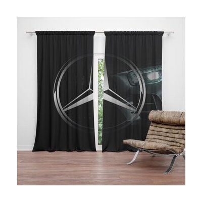 Sablio Závěs Logo 3 Maska: 2ks 140x250cm – Hledejceny.cz