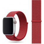 SES Nylonový pásek pro chytré hodinky Apple Watch 42 mm 2.+3.série - červený 8744 – Hledejceny.cz