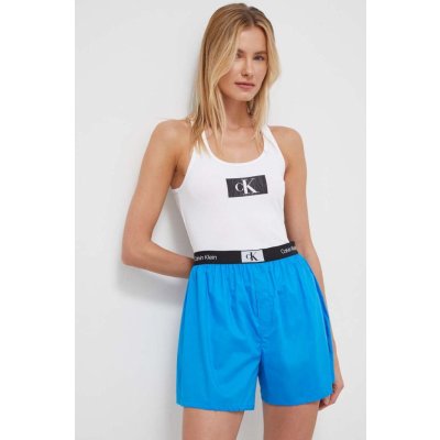 Calvin Klein QS6937E.PPYX dámské krátké bílo modré – Hledejceny.cz