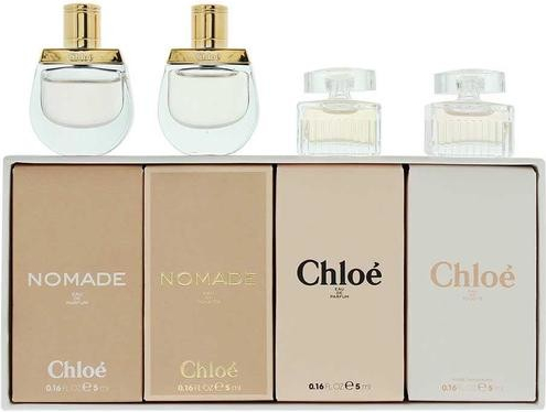 Chloé Miniatury Chloé - Chloé EDP 5 ml + Chloé EDT 5 ml + Nomade EDP 5 ml + Nomade EDT 5 ml